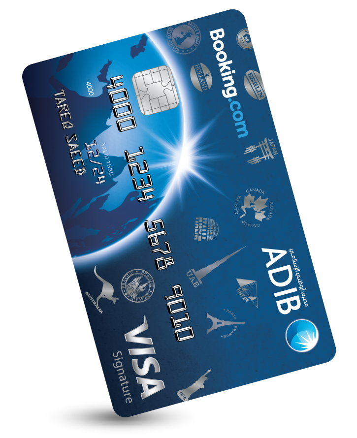 ADIB Booking Signature Card