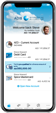 ADIB Mobile App