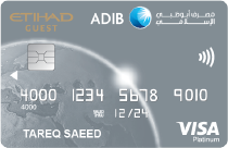 ADIB Etihad Visa Platinum Card