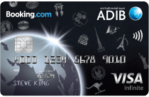 ADIB Booking.com Infinite Card